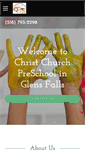 Mobile Screenshot of christchurchpreschoolgf.com